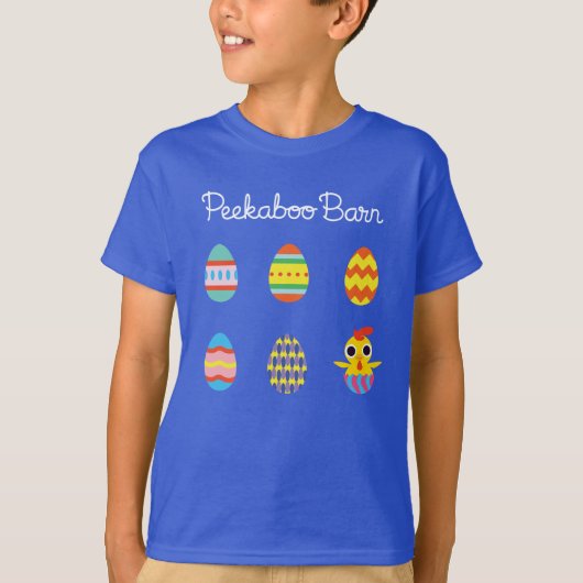 Peekaboo Barn Easter | Paaseieren T-shirt (Voorkant)