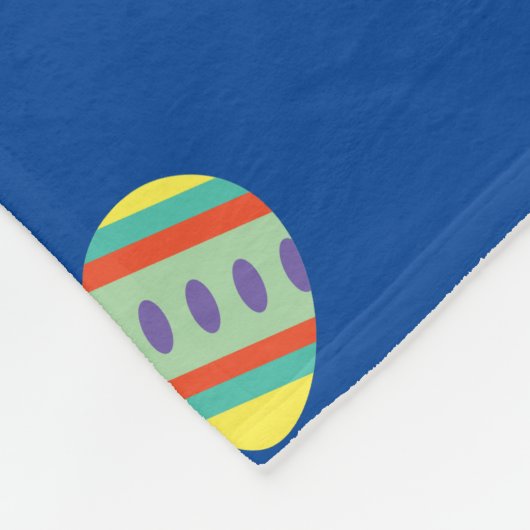 Peekaboo Barn Easter | Paaseipatroon Fleece Deken (Hoek)