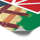 Peekaboo Barn Night Landscape Group 1 Poster (Hoek)