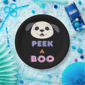 Peekaboo Basic-ontwerp Papieren Bordje (Feest)