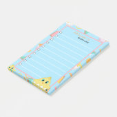 Peekaboo Blue Baby Chick Notes (Schuin)