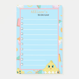 Peekaboo Blue Baby Chick Notes