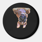 Peekaboo Boxer Magneet (Voorkant)