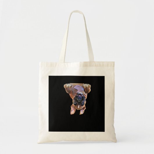 Peekaboo Boxer Tote Bag (Voorkant)