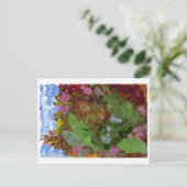 Peekaboo briefkaart (Staand voorkant)