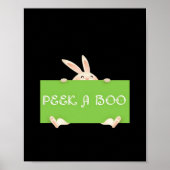Peekaboo Bunny Poster (Voorkant)