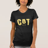 Peekaboo Cat - grillig woordspel T-shirt (Voorkant)