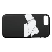 Peekaboo Classic Funny Case-Mate iPhone Case (Achterkant (Horizontaal))