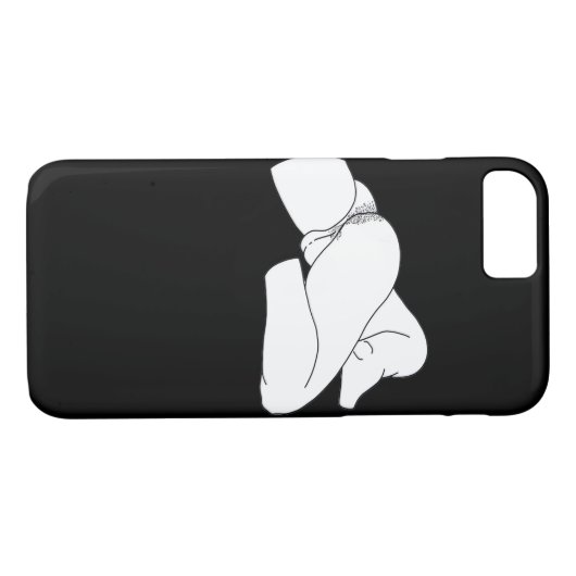 Peekaboo Classic Funny Case-Mate iPhone Case (Achterkant (Horizontaal))