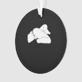 Peekaboo Classic Funny Ornament (voorkant)