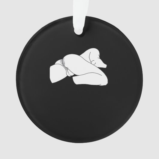 Peekaboo Classic Funny Ornament (voorkant)