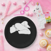 Peekaboo Classic Funny Papieren Bordje (Feest)