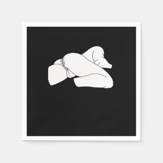 Peekaboo Classic Funny Servet (Voorkant)