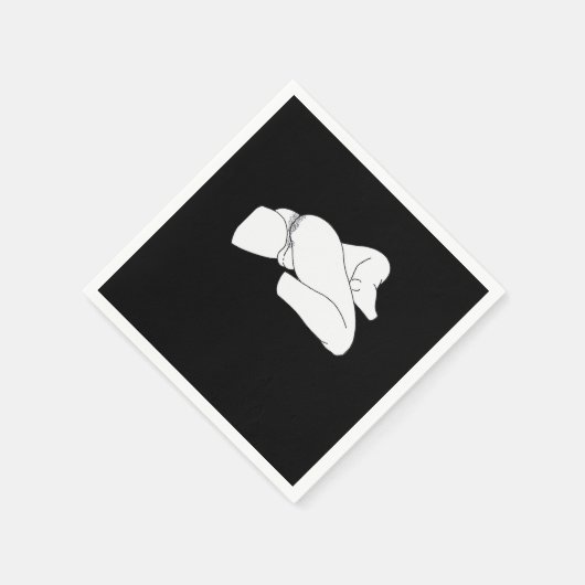 Peekaboo Classic Funny Servet (Hoek)