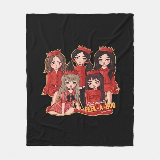 Peekaboo Cosy Autumn Fleece Deken (Voorkant)