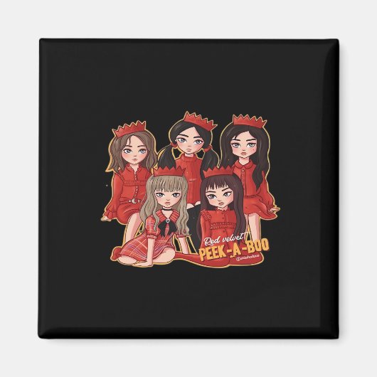 Peekaboo Cosy Autumn Magneet (Voorkant)