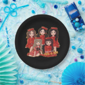 Peekaboo Cosy Autumn Papieren Bordje (Feest)