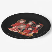 Peekaboo Cosy Autumn Papieren Bordje (Gekanteld)