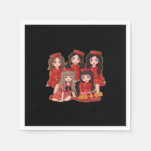 Peekaboo Cosy Autumn Servet (Voorkant)