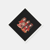 Peekaboo Cosy Autumn Servet (Hoek)