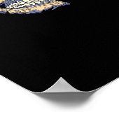 Peekaboo Death Skull Poster (Hoek)