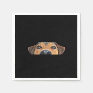 Peekaboo Dog Servet