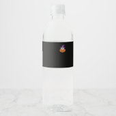 Peekaboo Essential Basic Design Waterfles Etiket (Voorkant)