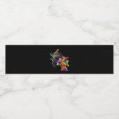 Peekaboo Essential Grappig Quote Waterfles Etiket (Enkel label)