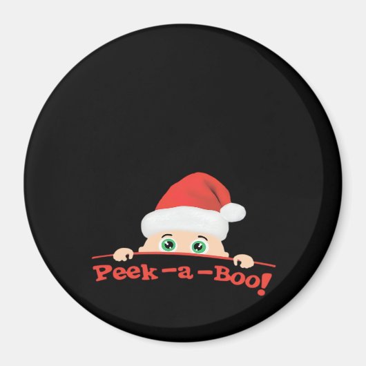Peekaboo Fitted Magneet (Voorkant)