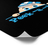 Peekaboo Fitted Poster (Hoek)