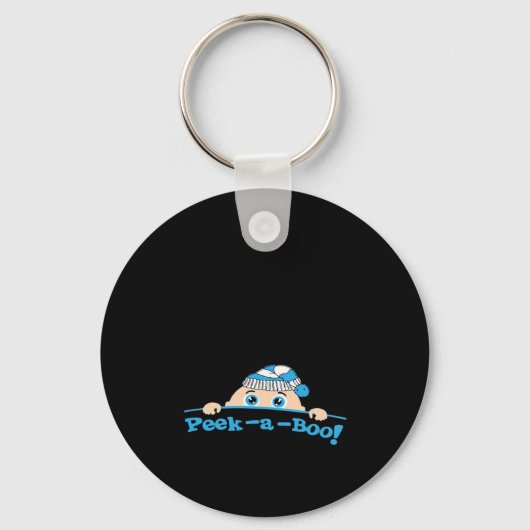 Peekaboo Fitted Sleutelhanger (Voorkant)