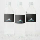 Peekaboo Fitted Waterfles Etiket (Flessen)
