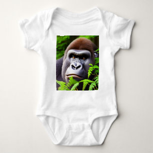 Peekaboo Gorilla, Baby Bosysuit Romper