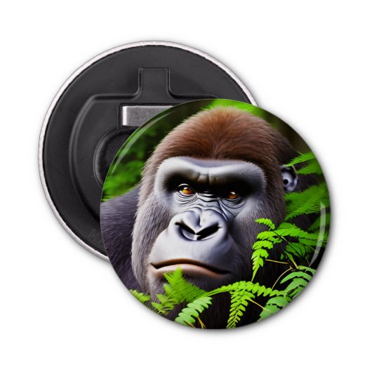 Peekaboo Gorilla, Bottle Opener (Voorkant)