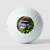 Peekaboo Gorilla, Golf Balls Golfballen (Voorkant)