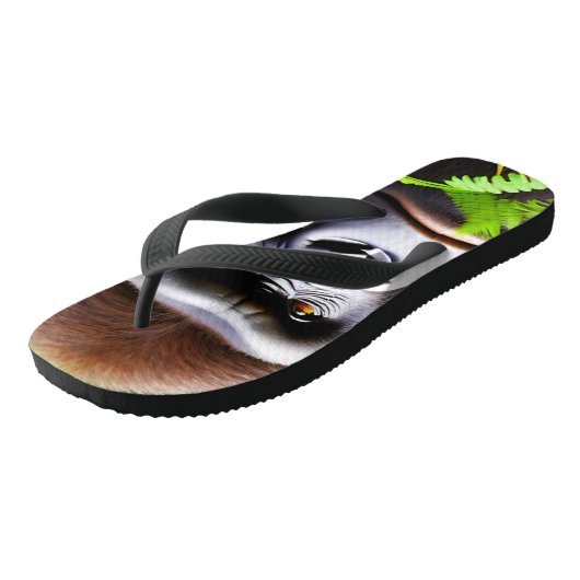 Peekaboo Gorilla, Thames Teenslippers (Schuin)