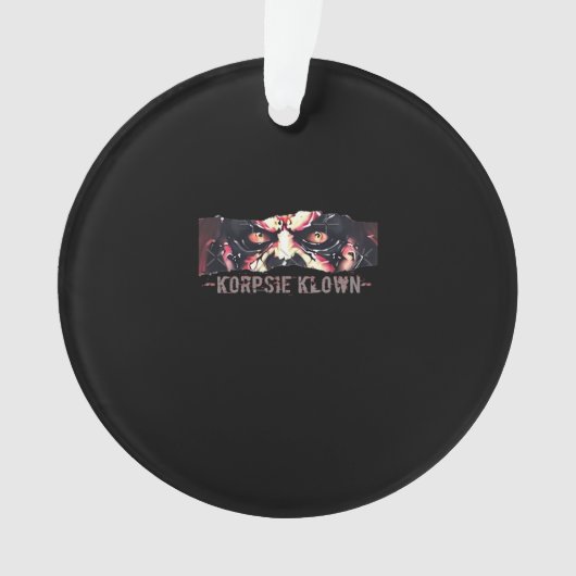 Peekaboo grafische herfstvibes ornament (voorkant)