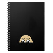 Peekaboo Graphic Basic-prijsopgave Notitieboek (Voorkant)