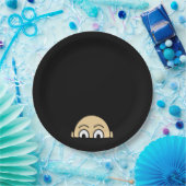 Peekaboo Graphic Basic-prijsopgave Papieren Bordje (Feest)