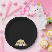 Peekaboo Graphic Basic-prijsopgave Papieren Bordje (Feest)