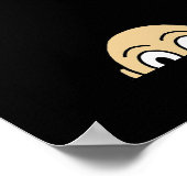 Peekaboo Graphic Basic-prijsopgave Poster (Hoek)