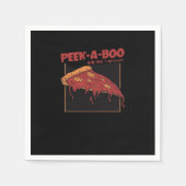 Peekaboo Grappig Quote Servet (Voorkant)