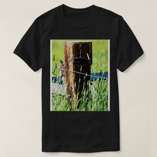 Peekaboo Great Horned Owl TShirt (Design voorkant)