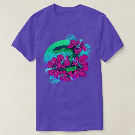 PeekABoo Green and Pink T-shirt (Design voorkant)