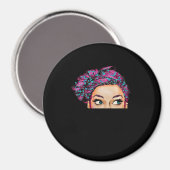 Peekaboo Halloween Design Magneet (Voorkant / Achterkant)