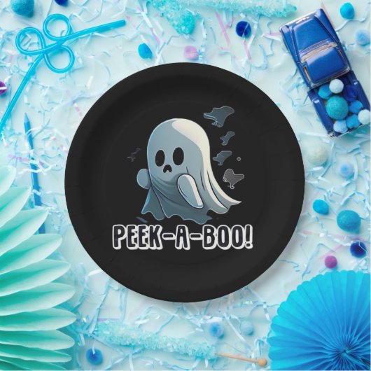Peekaboo Halloween Edition Papieren Bordje (Feest)