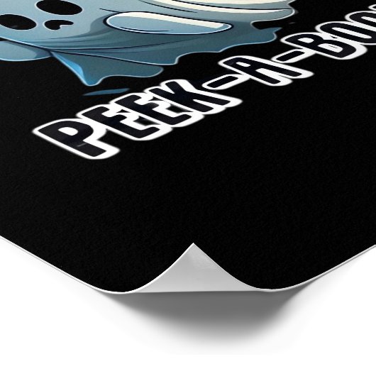 Peekaboo Halloween Edition Poster (Hoek)