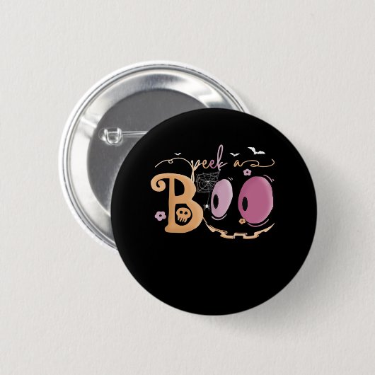 Peekaboo Halloween Essential Sloth Ronde Button 5,7 Cm (Voorkant /achterkant)