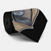 Peekaboo ik zie Mew Stropdas (Opgerold)