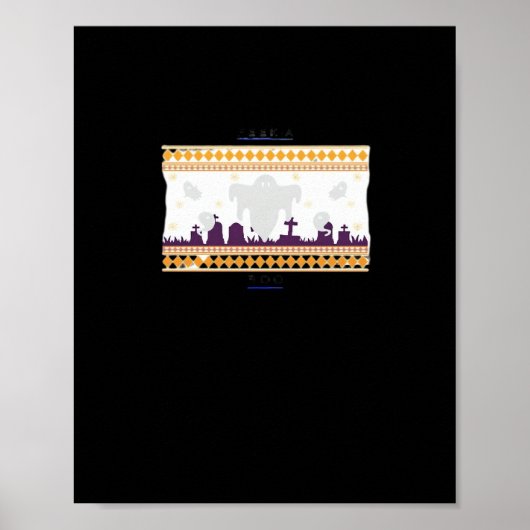 Peekaboo is een Gezegde voor jou Poster (Voorkant)